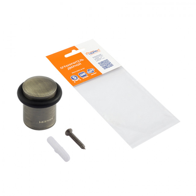 Ограничитель дверной 101 старая бронза