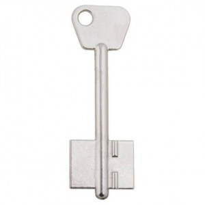 Заготовка дверного ключа Богатырь-5 BGT5D 84*27,6*20,8 мм