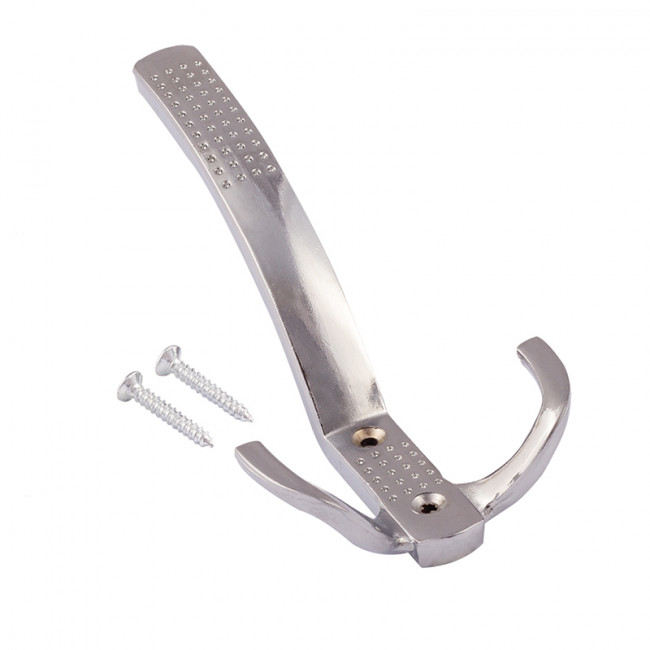 Крючок-вешалка №11(3х рожковый) матовый никель