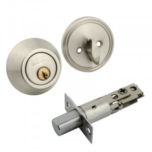 Замок врезной D1 матовый никель