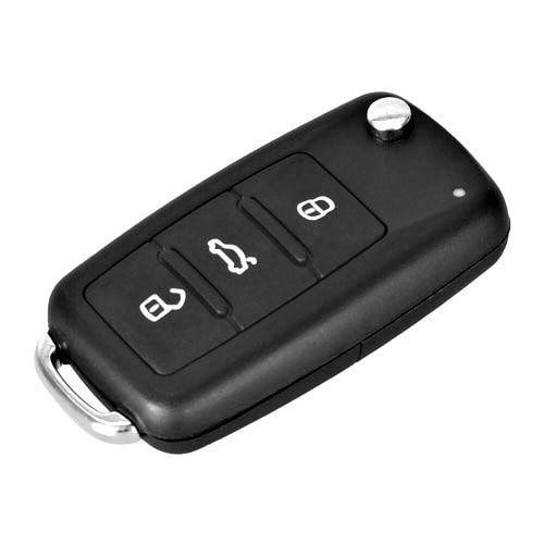 Ключ выкидной VOLKSWAGEN Tiguan 2014-2016 ID48 433 MHz ASK с Keyless HU66