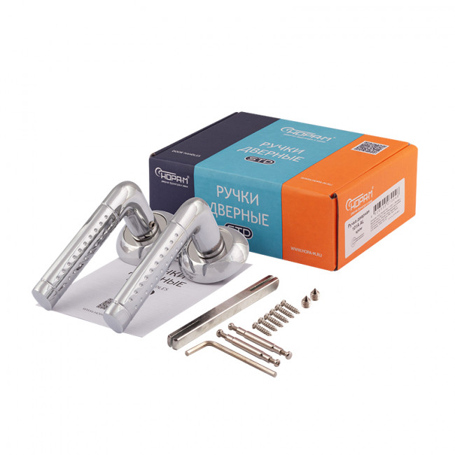 Ручка дверная 100 А Al хром Ручка дверная 100 А Al хром