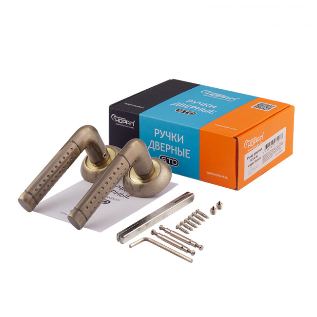 Ручка дверная 100 А Al старая бронза Ручка дверная 100 А Al старая бронза