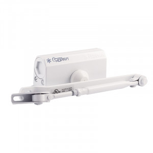 Доводчик дверной 2S от 25 до 50 кг белый