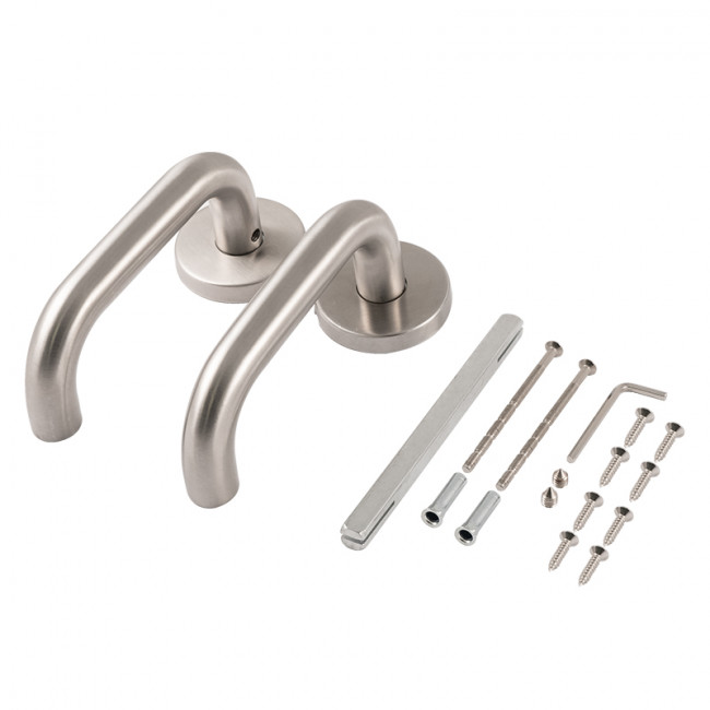 Ручка для противопожарных дверей ПП-01 нержавеющая сталь Ручка для противопожарных дверей ПП-01 нержавеющая сталь