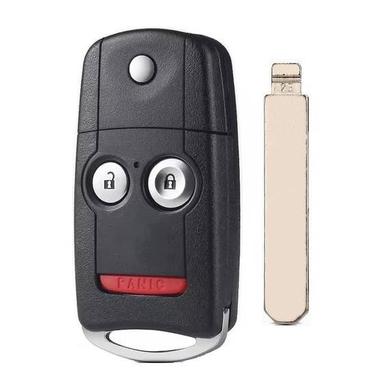 Корпус выкидного ключа HONDA 2+1 кнопки HOND-31 HON66, с лого