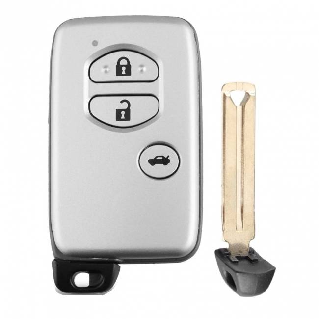 Корпус смарт ключа TOYOTA 3 кнопки + вставка TOY48