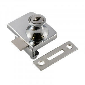 Мебельный замок 6409 хром