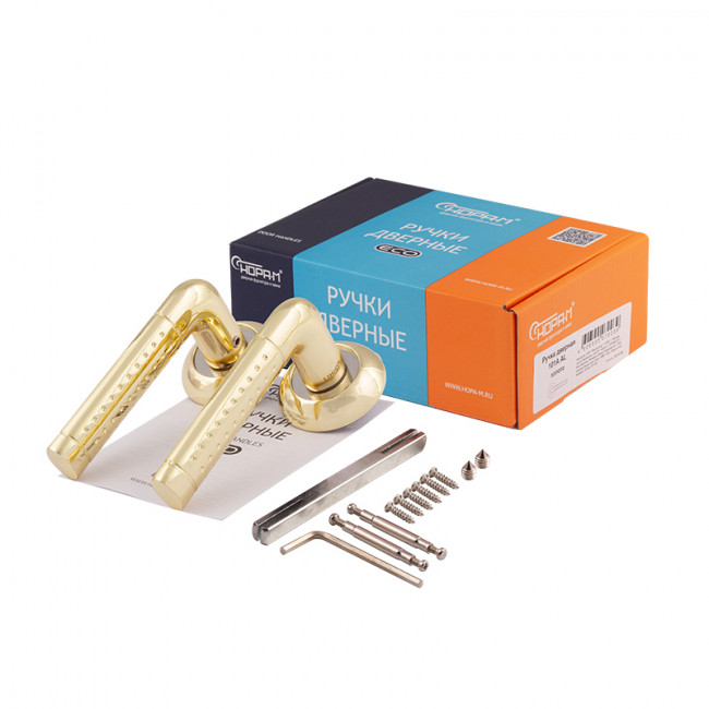 Ручка дверная 101 А Al золото Ручка дверная 101 А Al золото