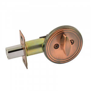 Замок врезной D5 старая медь