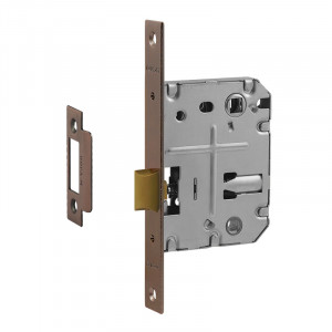 Внутренний механизм с пластиковым ригелем 2070-70 ППП старая медь