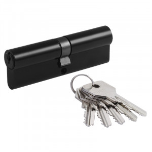 Цилиндр STD Al Л черный л-100 (50-50)