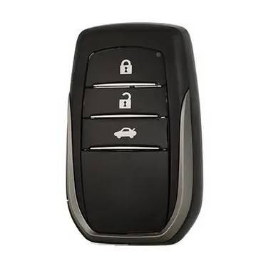 Корпус смарт ключа TOYOTA 3 кнопки + вставка TOY48 (одностор)