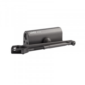 Доводчик дверной 310 LONEX от 15 до 60 кг графит