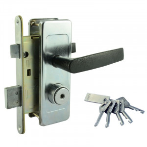 Замок врезной ЗВ4Д (ШО-25) хром