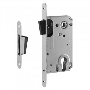 Корпус замка под цилиндр магнитный 25М-85 мм хром