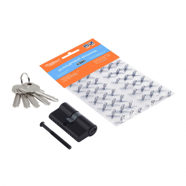 Цилиндр STD Al Л черный л-60 (30-30) Цилиндр STD Al Л черный л-60 (30-30)