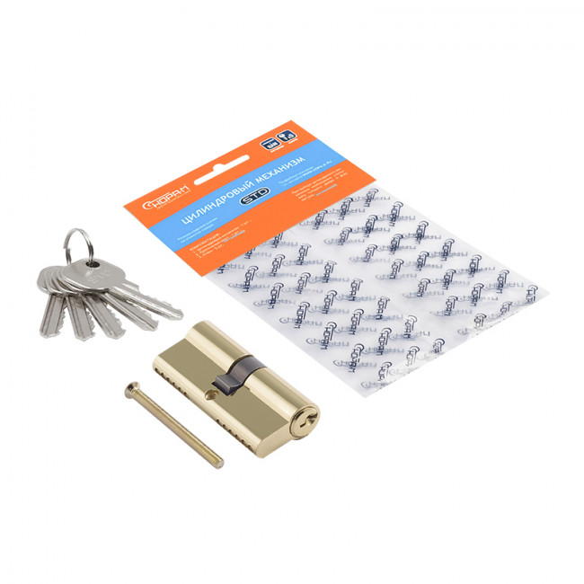 Цилиндр STD Al Л золото л-70 (35-35) Цилиндр STD Al Л золото л-70 (35-35)