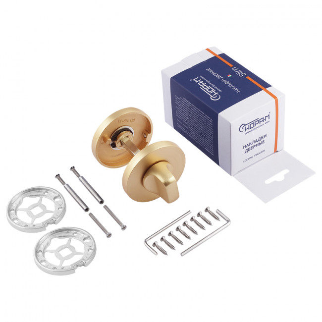 Фиксатор НФ-А Slim сатинированное золото Фиксатор НФ-А Slim сатинированное золото