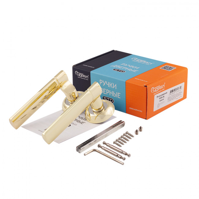 Ручка дверная 103 А Al золото Ручка дверная 103 А Al золото