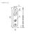 Подвеска мебельная 5.1а L-65 цинк (500) цинк