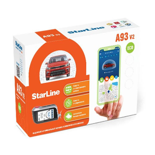 Автосигнализация StarLine A93 V2 ECO