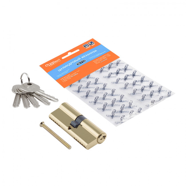 Цилиндр STD Al Л золото л-80 (40-40) Цилиндр STD Al Л золото л-80 (40-40)