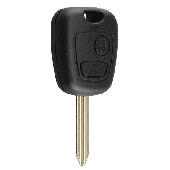 Корпус ключа CITROEN 2 кнопки SIX-3P SX9, без лого