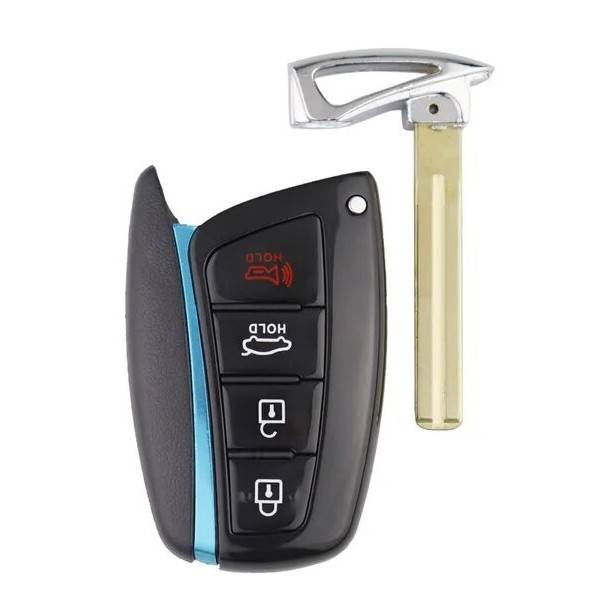 Корпус смарт ключа HYUNDAI 3+1 кнопки + вставка TOY48