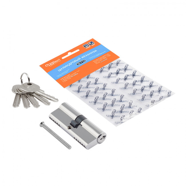 Цилиндр STD Al Л хром л-80 (40-40) Цилиндр STD Al Л хром л-80 (40-40)