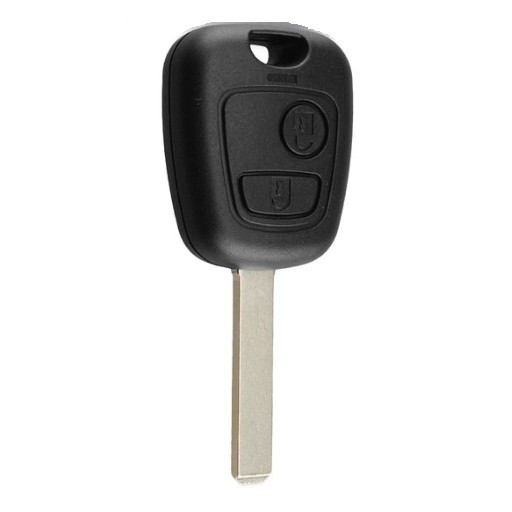 Корпус ключа CITROEN, PEUGEOT 2 кнопки CIT-1B VA2, без лого