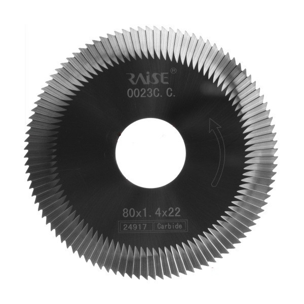Фреза прямая 80х1,4х22 (NO.0023AC.C.) Carbide RAISE для 100-G КНР