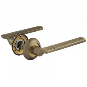 Ручка дверная 103 А Al старая бронза