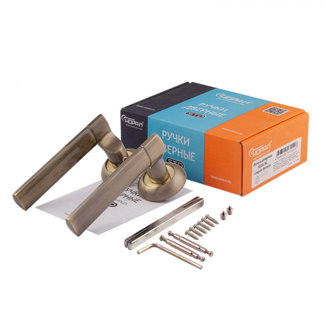 Ручка дверная 103 А Al старая бронза Ручка дверная 103 А Al старая бронза