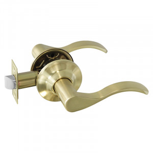 Защелка межкомнатная НН матовое золото 05 - без запирания