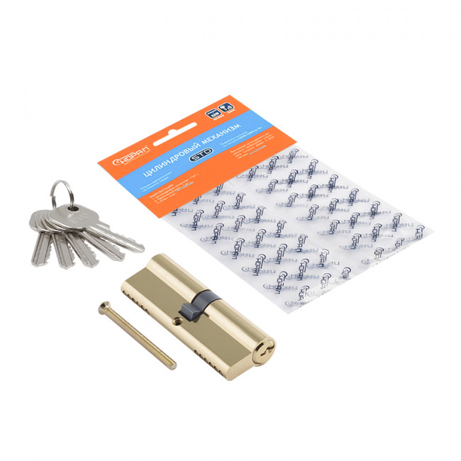 Цилиндр STD Al Л золото л-90 (45-45) Цилиндр STD Al Л золото л-90 (45-45)