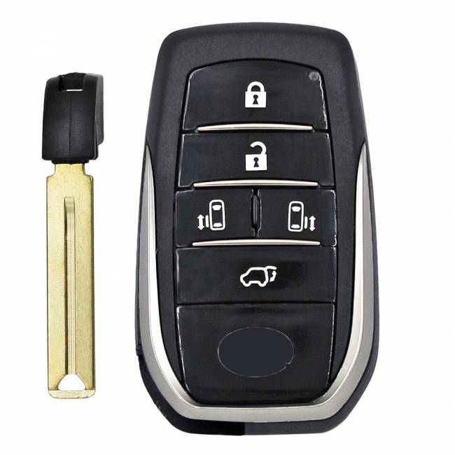 Корпус смарт ключа TOYOTA 5 кнопок