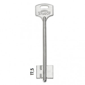 Заготовка дверного ключа Эльбор-20 ELB20D 116*22*17,5мм