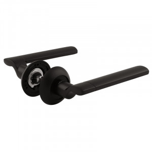 Ручка дверная 103 А Al черный