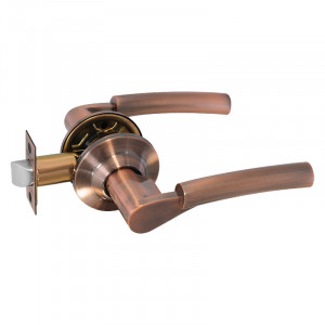 Защелка межкомнатная АА старая медь 05 - без запирания