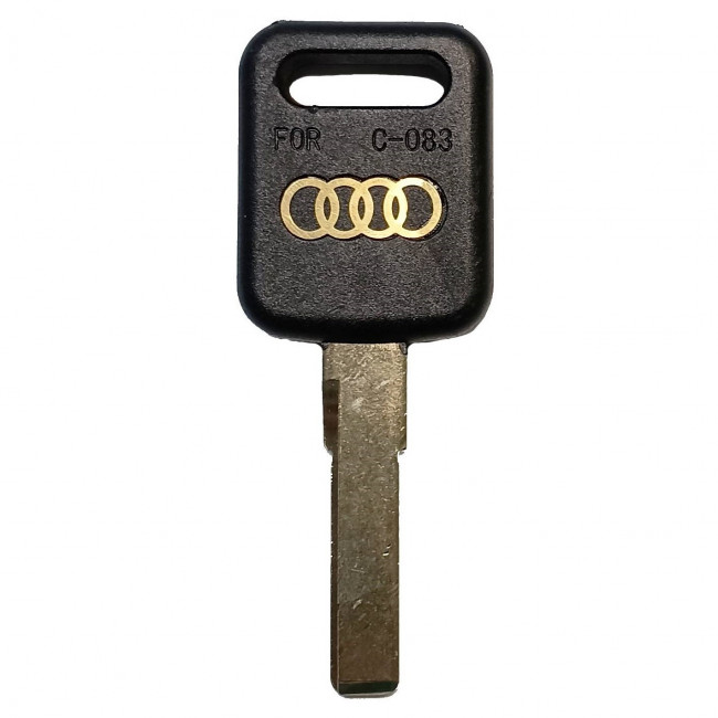 Заготовка автомобильного ключа AUDI HU-HAAP1 HU66P, с лого