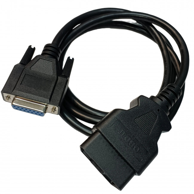 Кабель OBD2 (M) - DP15 (F)