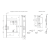 Внутренний механизм с прямой планкой (ПП) 2070-70 ПП матовый кофе