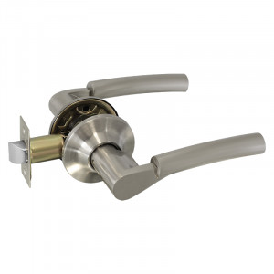 Защелка межкомнатная АА матовый никель 05 - без запирания