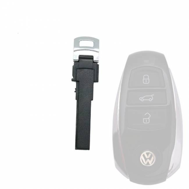 Вставка смарт ключа VOLKSWAGEN Touareg HU66 (пластик)