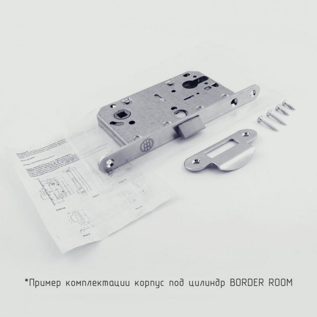 Корпус под цилиндр BORDER ROOM хром Корпус под цилиндр BORDER ROOM хром