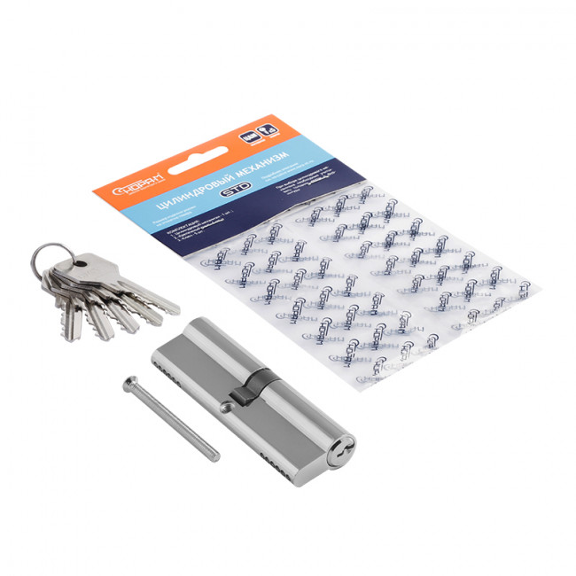 Цилиндр STD Z Л хром л-100 (50-50) Цилиндр STD Z Л хром л-100 (50-50)