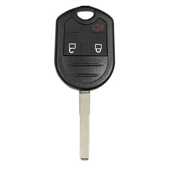 Корпус ключа FORD 2+1 кнопки FO-24 HU101