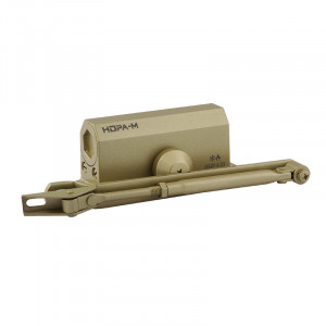 Доводчик дверной 410 ISPARUS от 15 до 60 кг золото