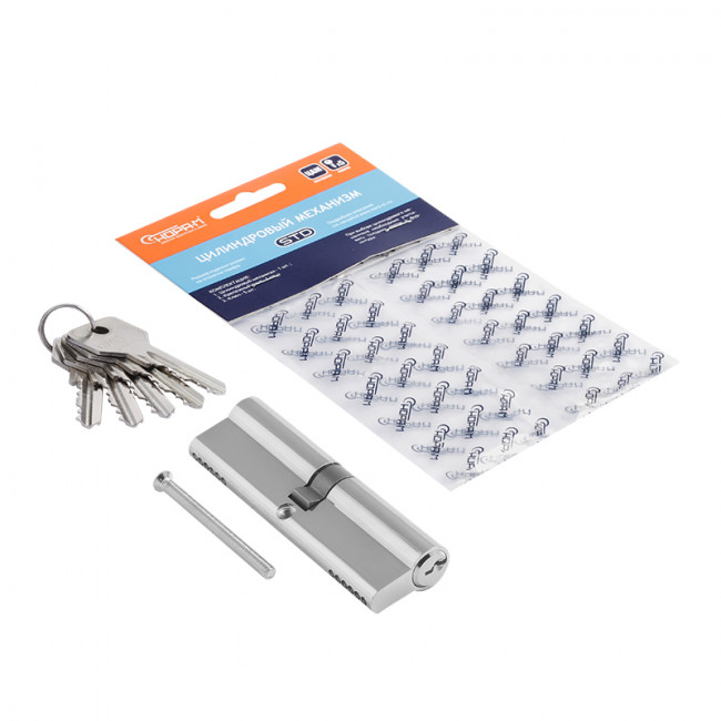 Цилиндр STD Z Л хром л-110 (55-55) Цилиндр STD Z Л хром л-110 (55-55)